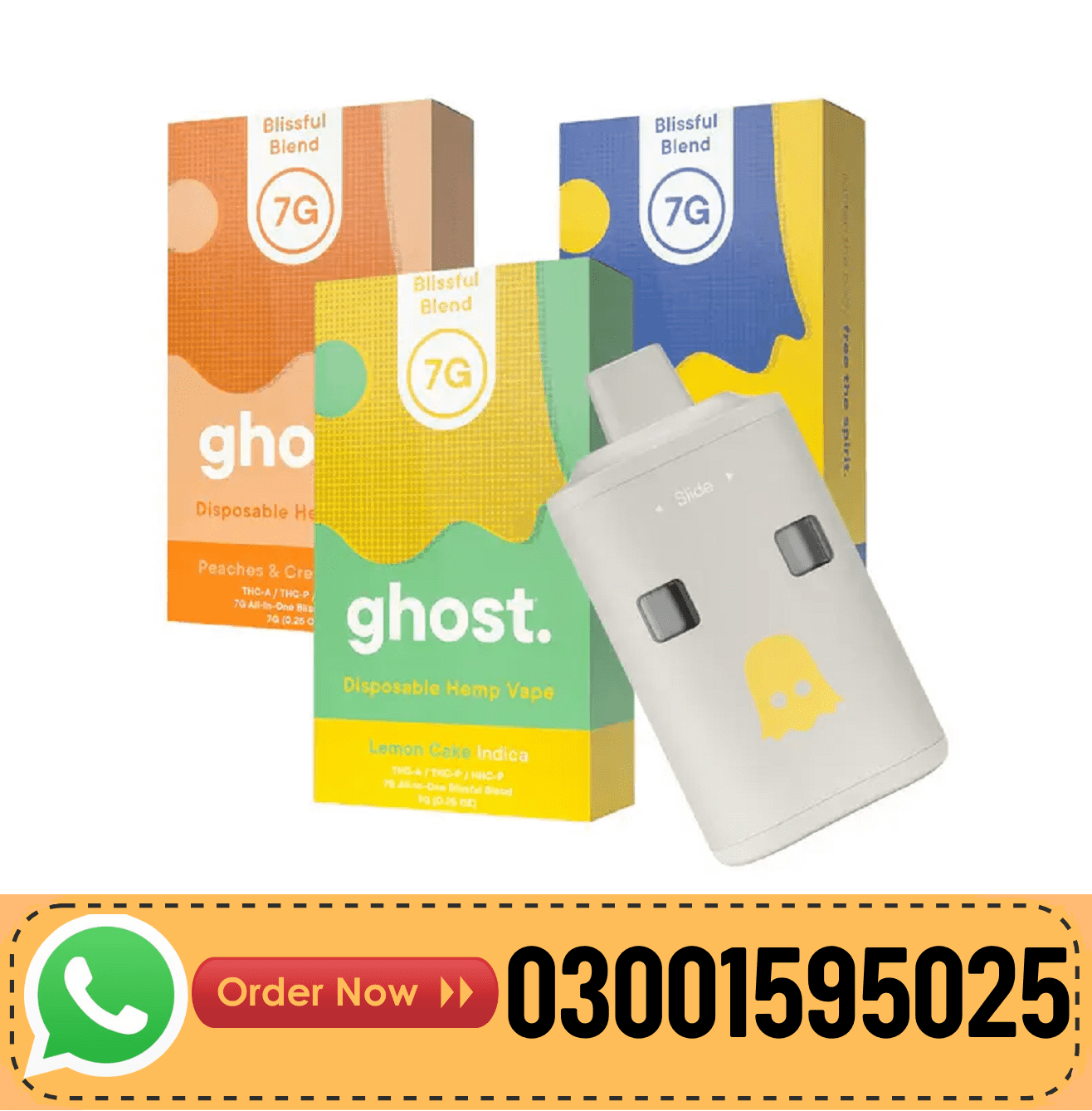 Fantastic Ghost Blissful Blend (03001595025) Disposable 7G In Gujranwala