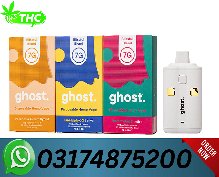 Ghost Blissful Blend Disposable 7G Price In Karachi/03174875200