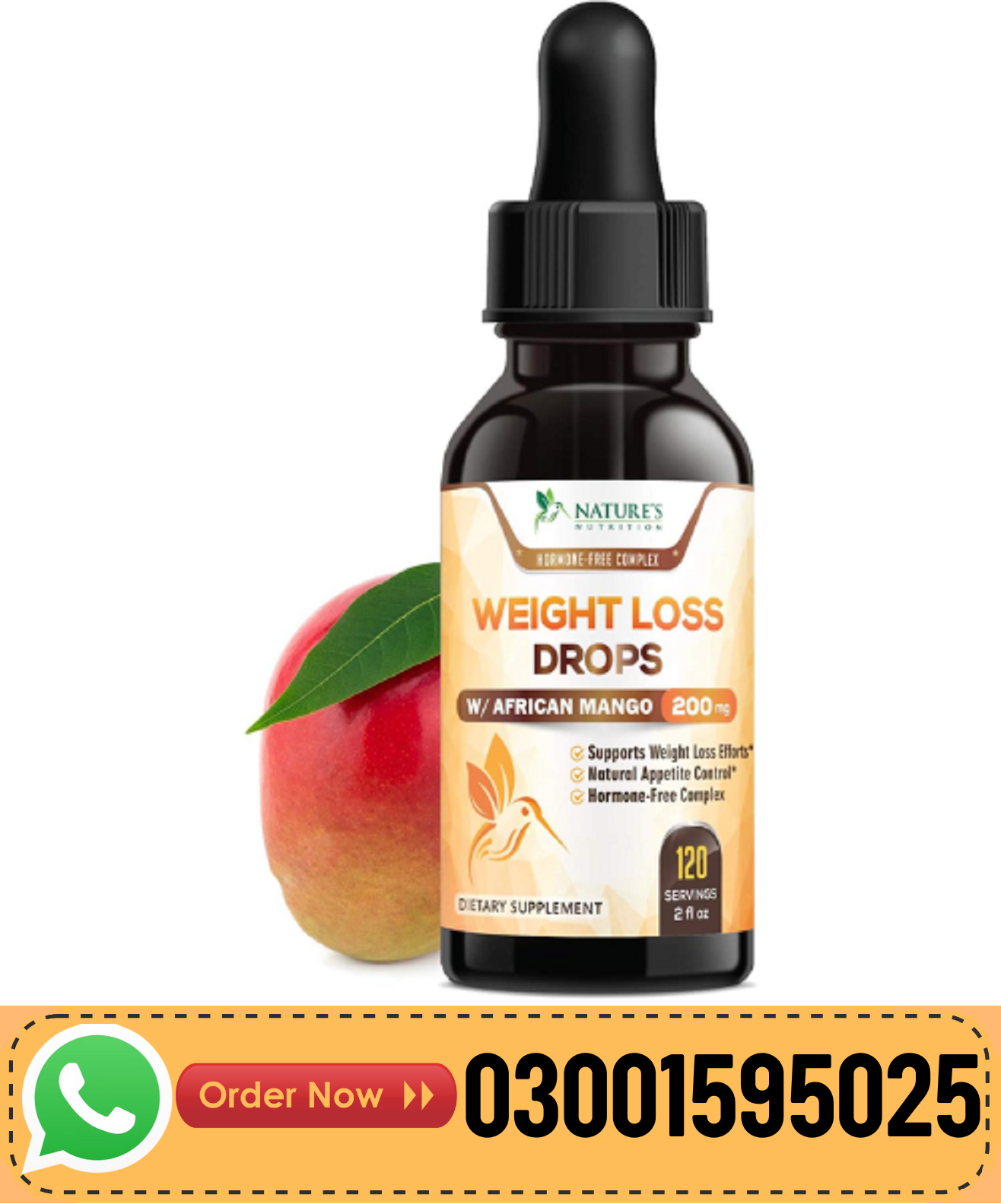 Natural Weight Loss Diet Drops African Mango Price In Sukkur – 03001595025